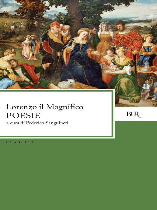Title details for Poesie by Lorenzo (il Magnifico) de' Medici - Available